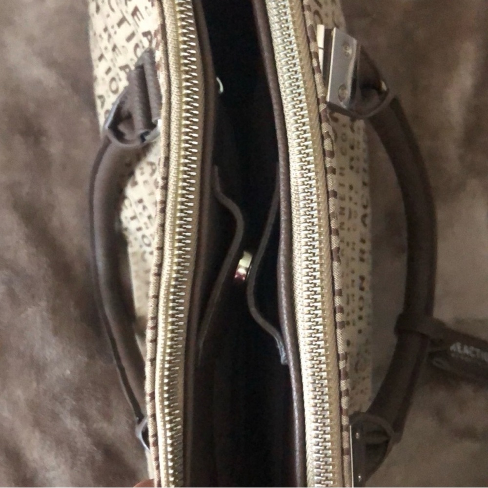 Reaction Kenneth Cole Brown and Black Tote - Picture 5 of 13